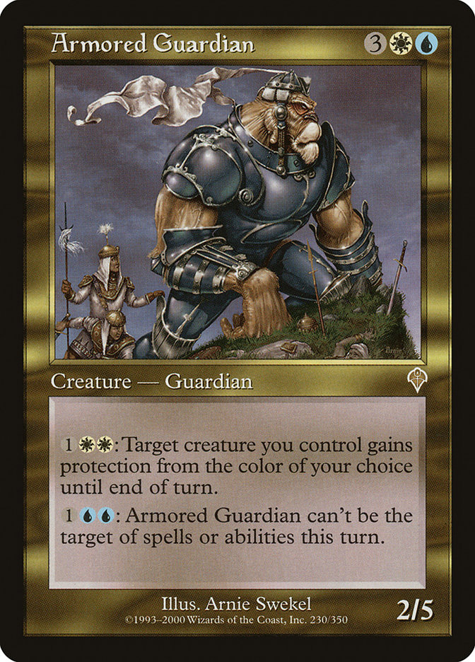Armored Guardian INV-230 Invasion Magic card