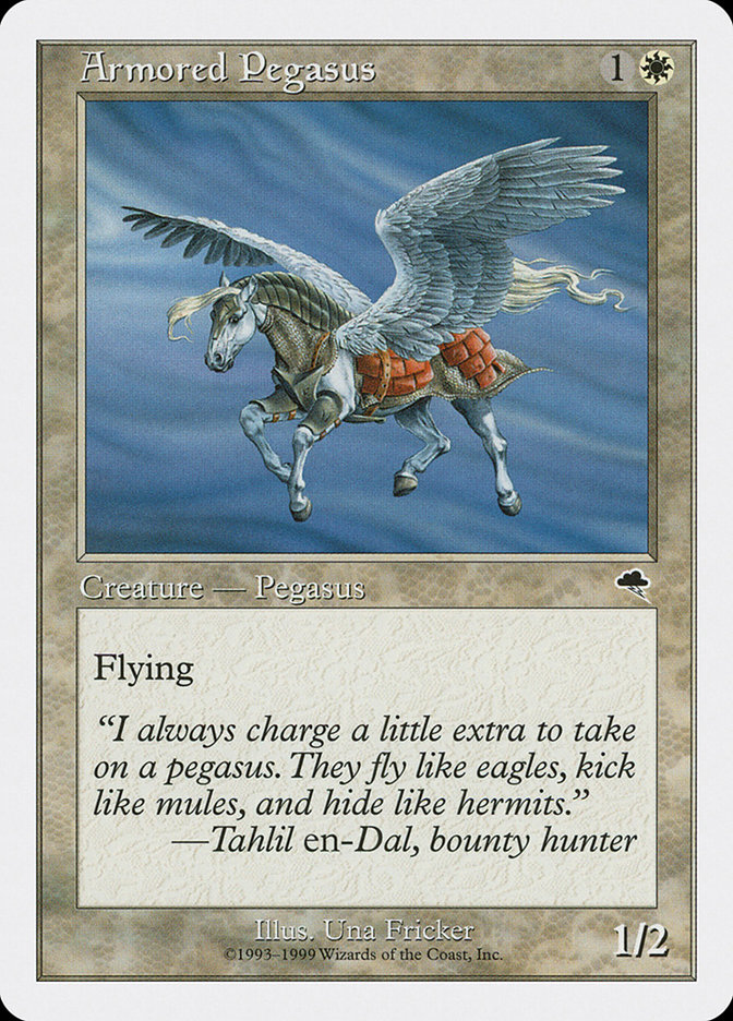 Armored Pegasus BRB-7 Battle Royale Box Set Magic card