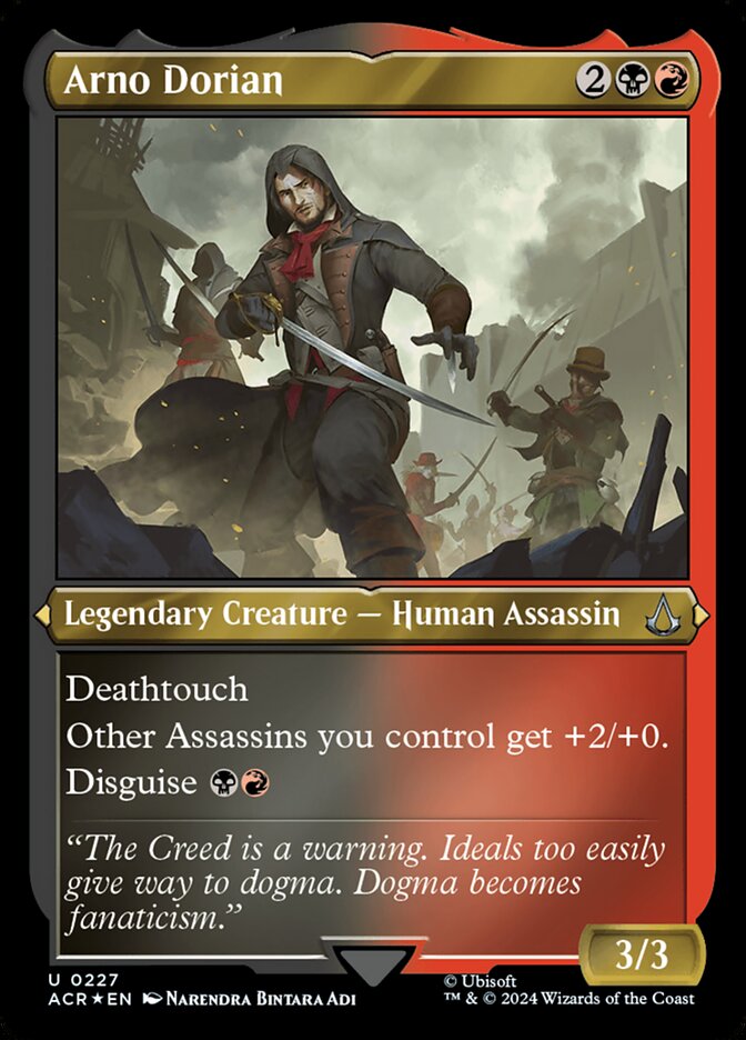 Arno Dorian ACR-227 Assassin's Creed Magic card