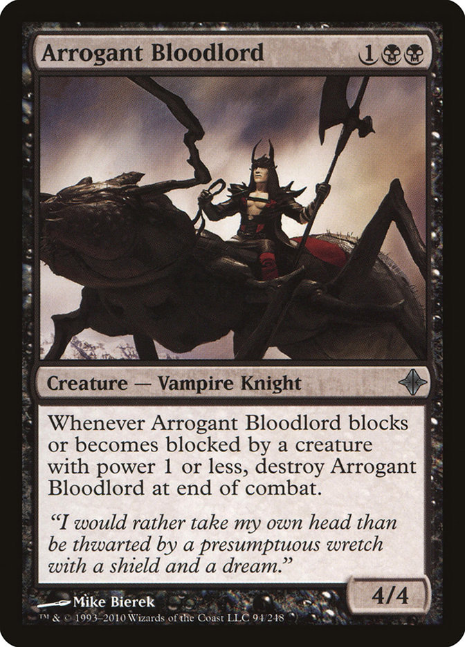 Arrogant Bloodlord ROE-94 Rise of the Eldrazi Magic card
