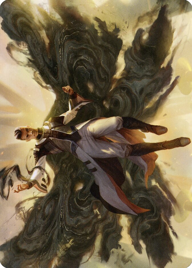 Arrogant Poet // Arrogant Poet ASTX-7 Strixhaven Art Series Magic card