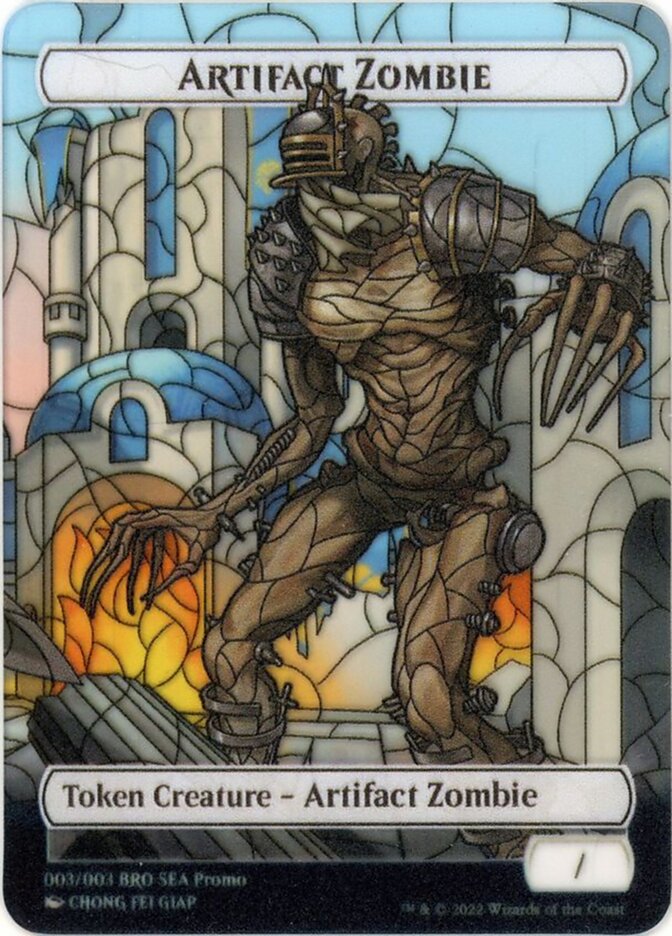 Artifact Zombie PTBRO-3 The Brothers' War Southeast Asia Tokens Magic card