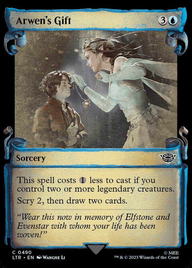 Arwen's Gift LTR-490 The Lord of the Rings: Tales of Middle-earth Magic card