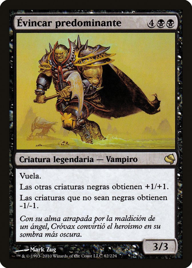 Ascendant Evincar PS11-62 Salvat 2011 Magic card
