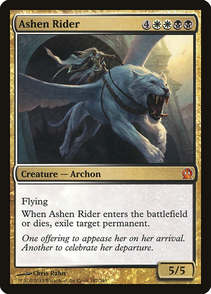 Ashen Rider THS-187 Theros Magic card