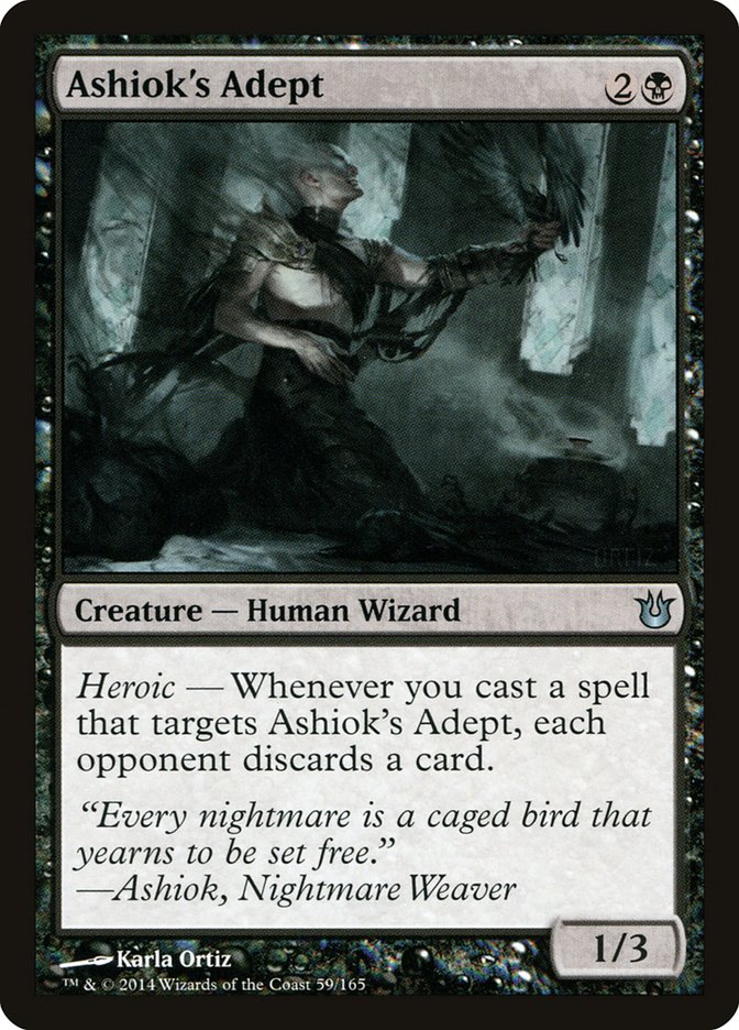 Ashiok's Adept BNG-59 Born of the Gods Magic card