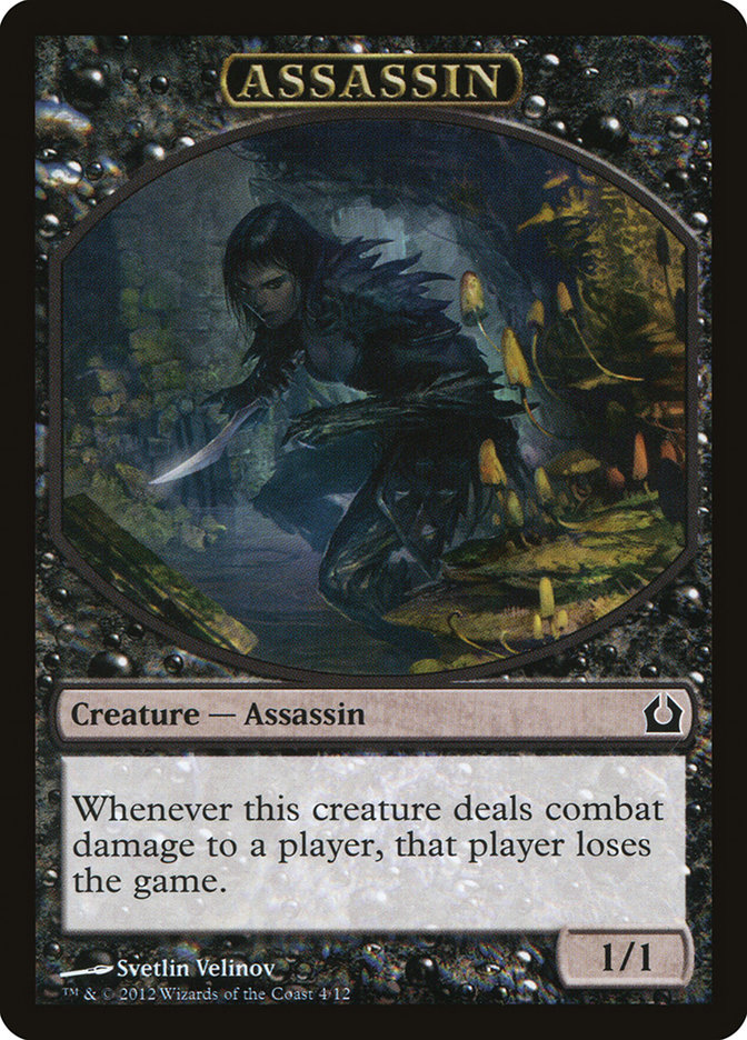 Assassin TRTR-4 Return to Ravnica Tokens Magic card