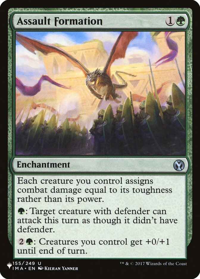 Assault Formation PLST-IMA-155 The List Magic card