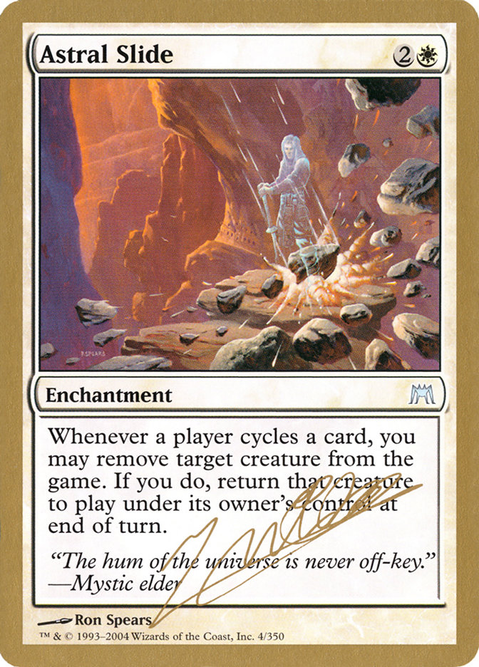 Astral Slide WC04-JN4 World Championship Decks 2004 Magic card