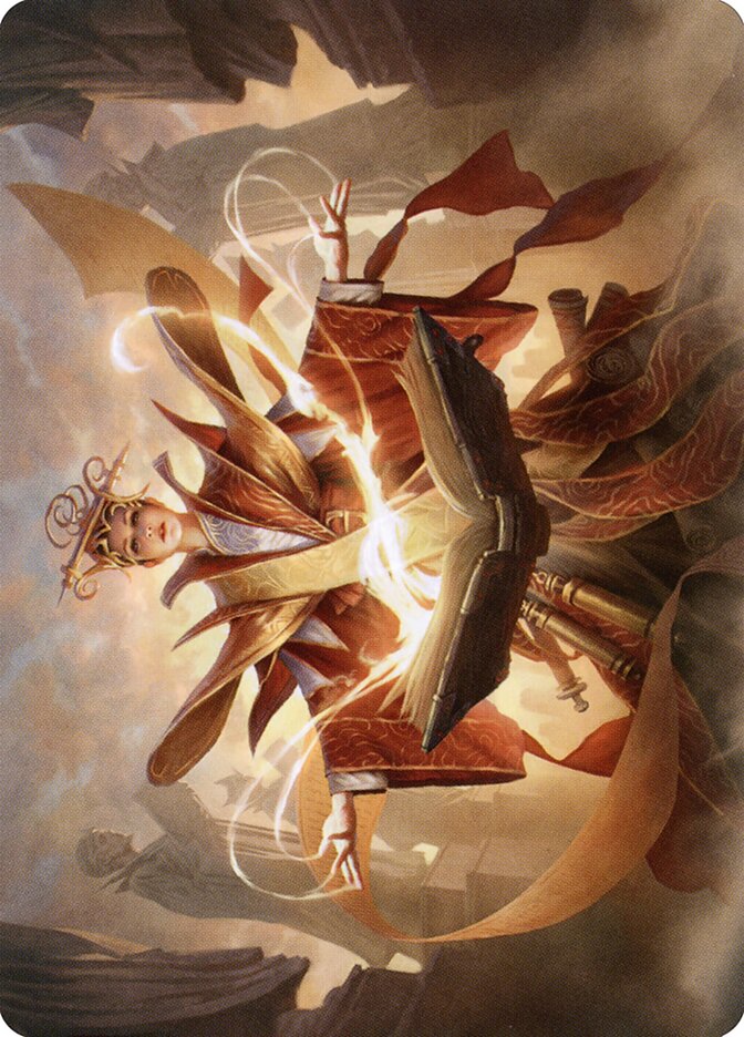 Augusta, Dean of Order // Augusta, Dean of Order ASTX-54 Strixhaven Art Series Magic card