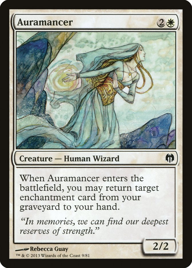 Auramancer DDL-9 Duel Decks: Heroes vs. Monsters Magic card
