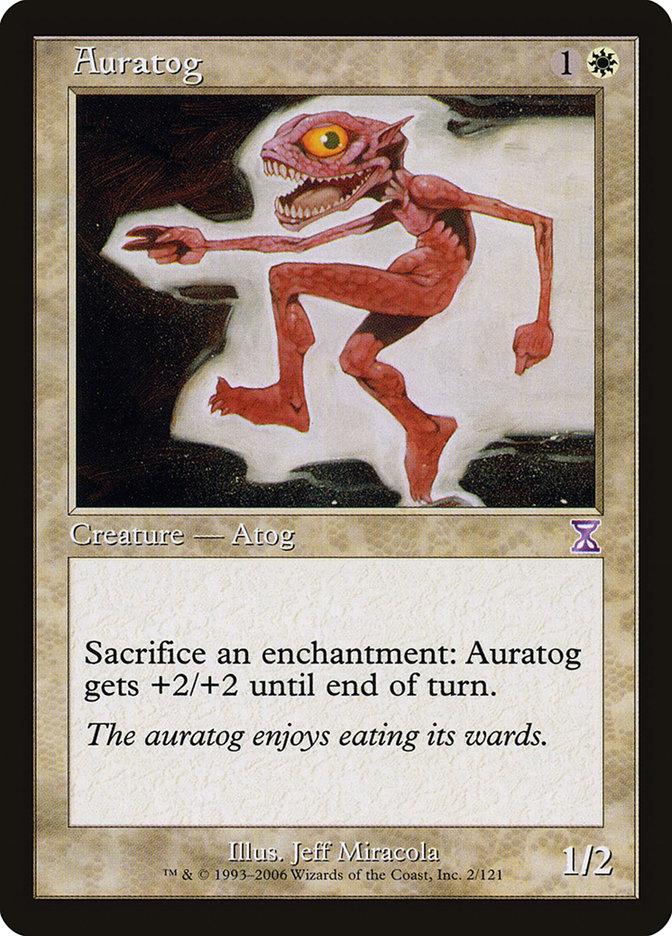 Auratog TSB-2 Time Spiral Timeshifted Magic card