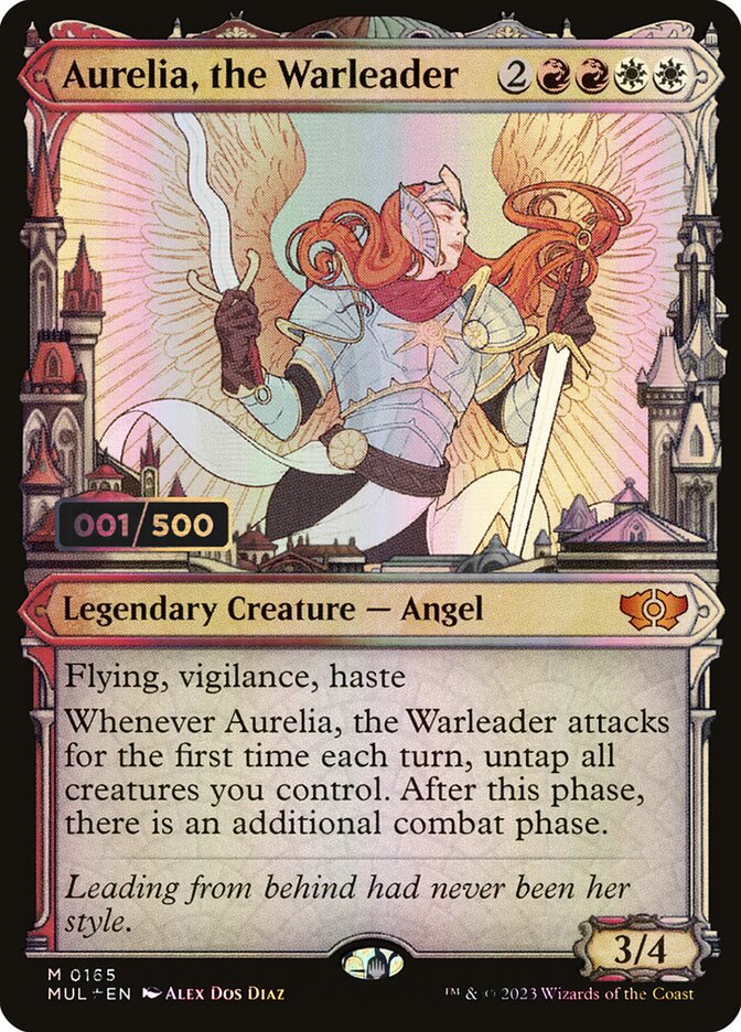 Aurelia, the Warleader MUL-165Z Multiverse Legends Magic card