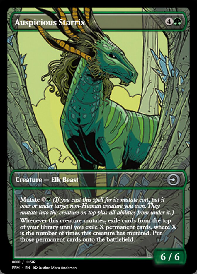 Auspicious Starrix PRM-81011 Magic Online Promos Magic card