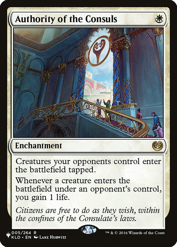 Authority of the Consuls PLST-KLD-5 The List Magic card