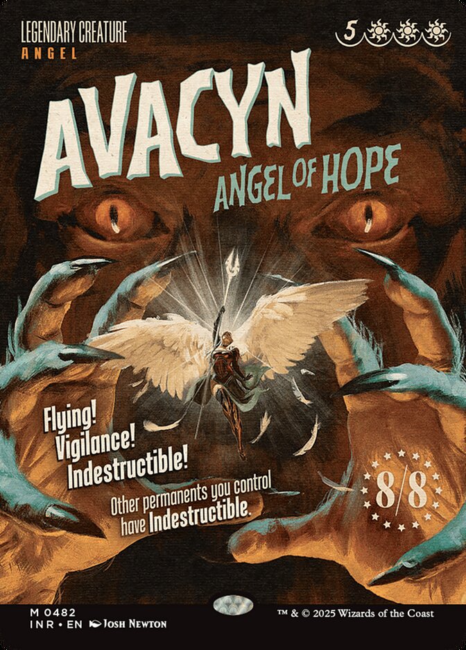 Avacyn, Angel of Hope INR-482 Innistrad Remastered Magic card