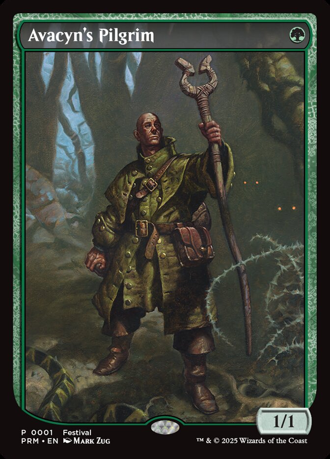 Avacyn's Pilgrim PF25-1F MagicFest 2025 Magic card