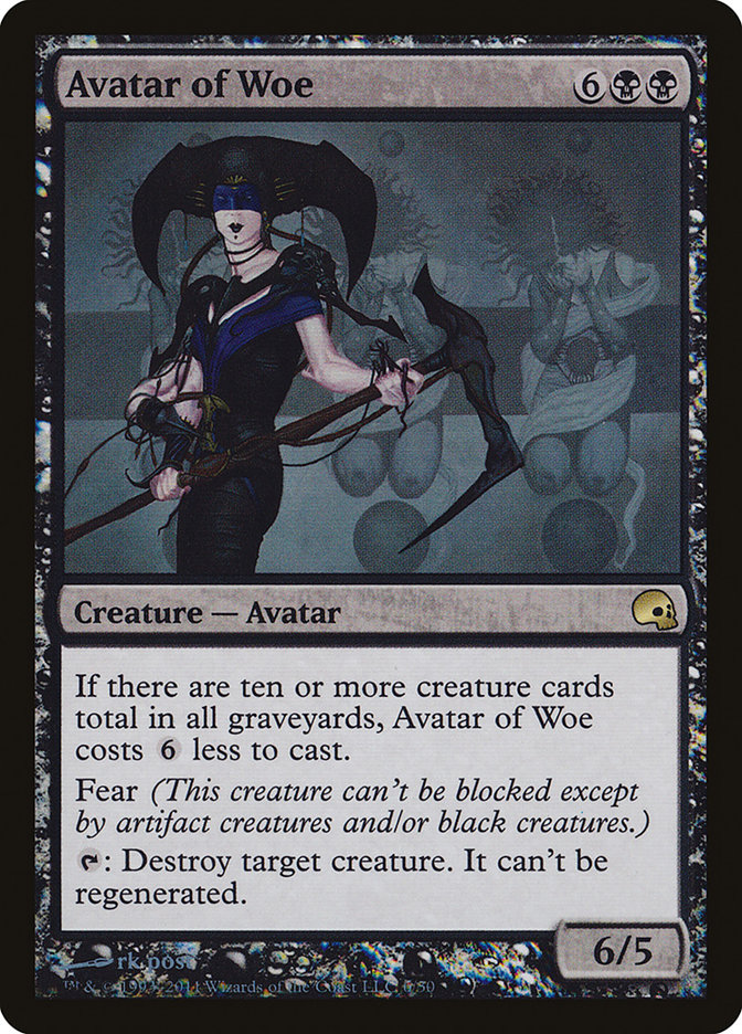 Avatar of Woe PD3-6 Premium Deck Series: Graveborn Magic card