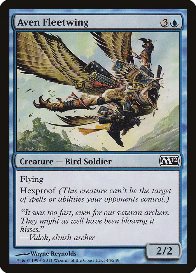 Aven Fleetwing M12-44 Magic 2012 Magic card