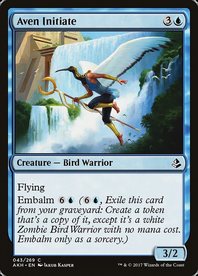 Aven Initiate AKH-43 Amonkhet Magic card