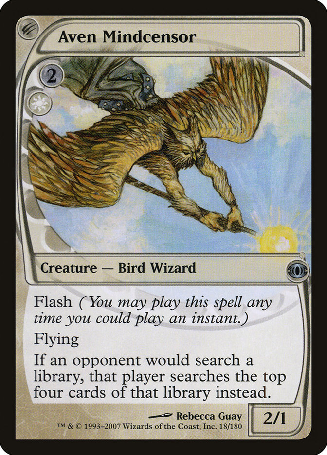 Aven Mindcensor FUT-18 Future Sight Magic card