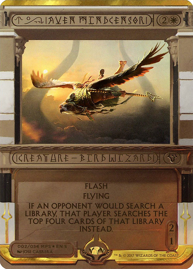 Aven Mindcensor MP2-2 Amonkhet Invocations Magic card