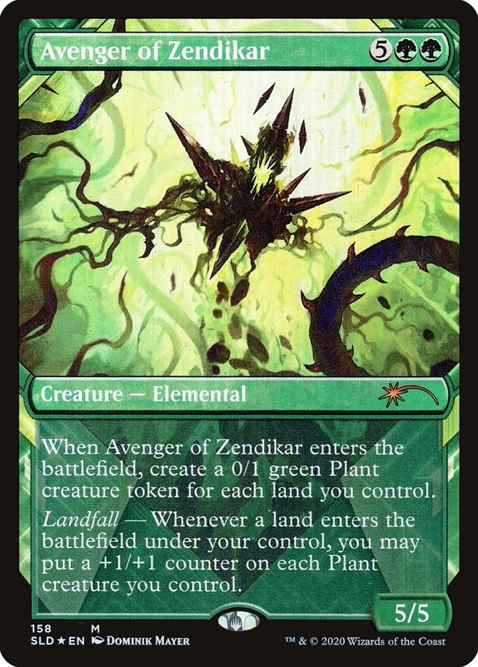 Avenger of Zendikar SLD-158 Secret Lair Drop Magic card