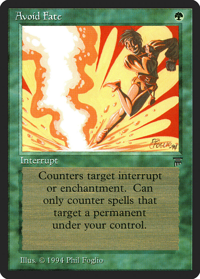 Avoid Fate LEG-175 Legends Magic card