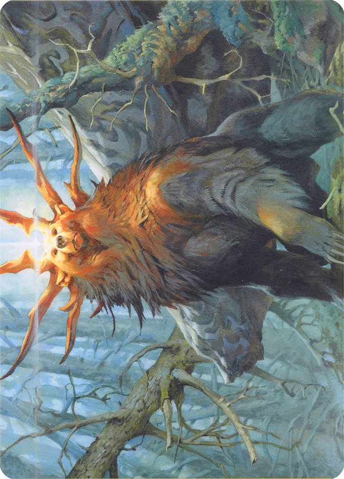 Ayula, Queen Among Bears // Ayula, Queen Among Bears AMH1-10 Modern Horizons Art Series Magic card