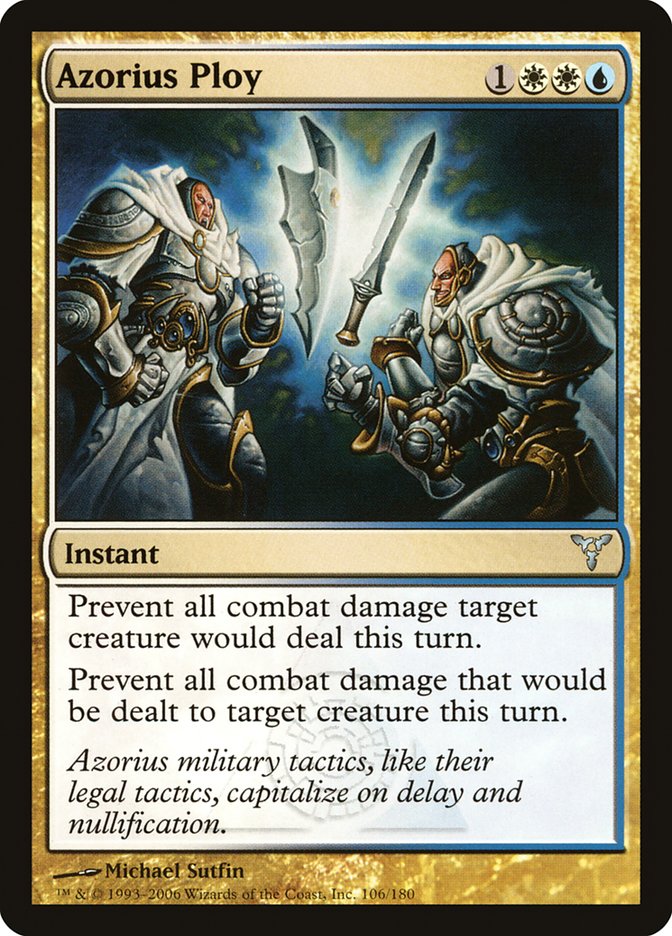 Azorius Ploy DIS-106 Dissension Magic card