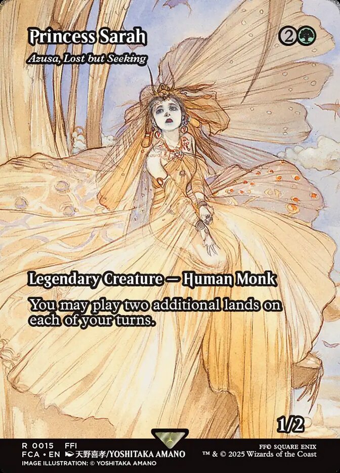 Azusa, Lost but Seeking FCA-15 Final Fantasy: Through the Ages Magic card