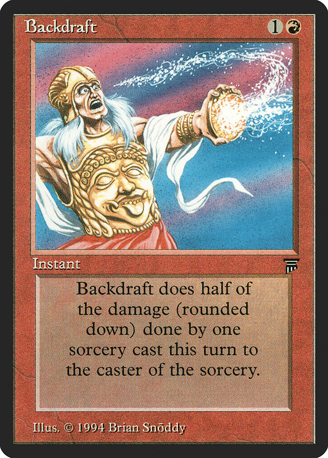 Backdraft LEG-132 Legends Magic card