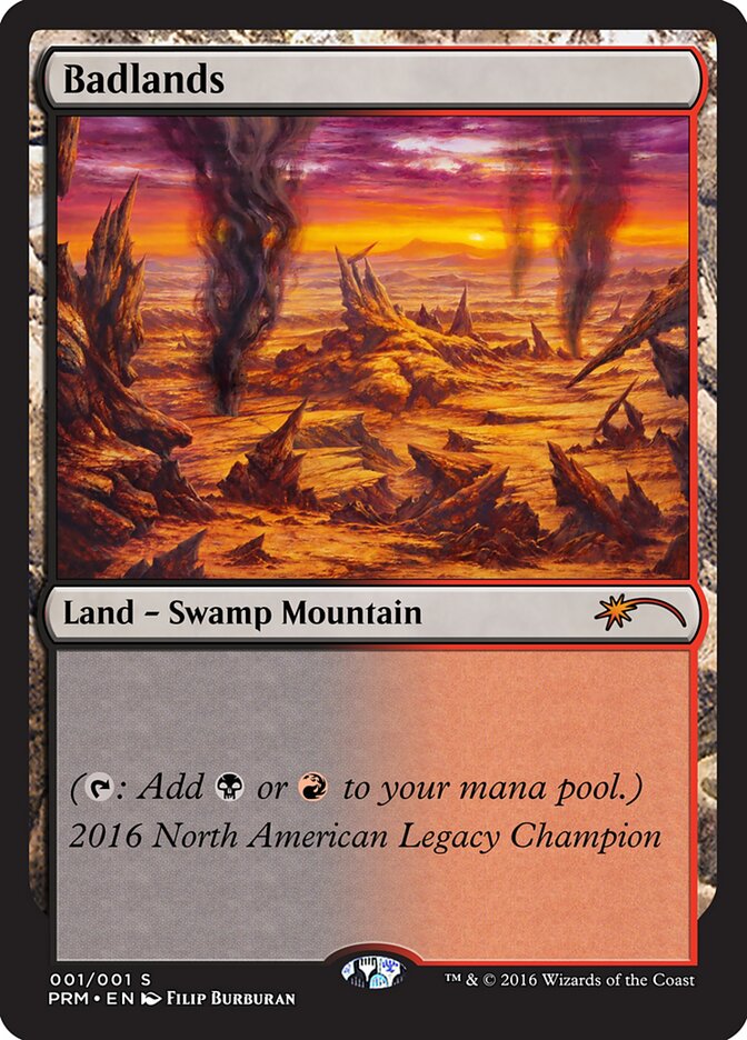 Badlands OLGC-2016NA Legacy Championship Magic card