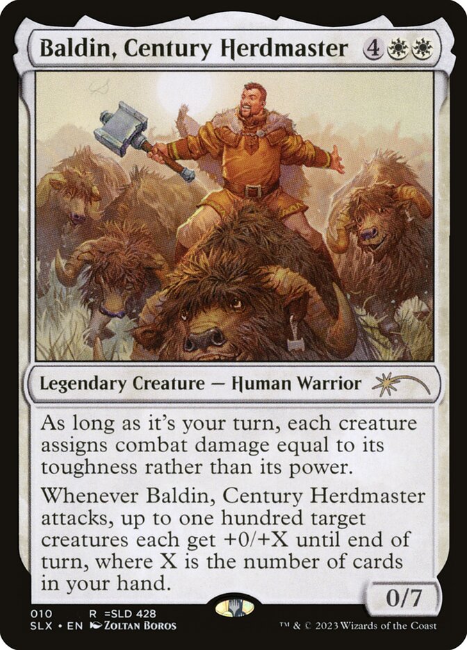 Baldin, Century Herdmaster SLX-10 Universes Within Magic card