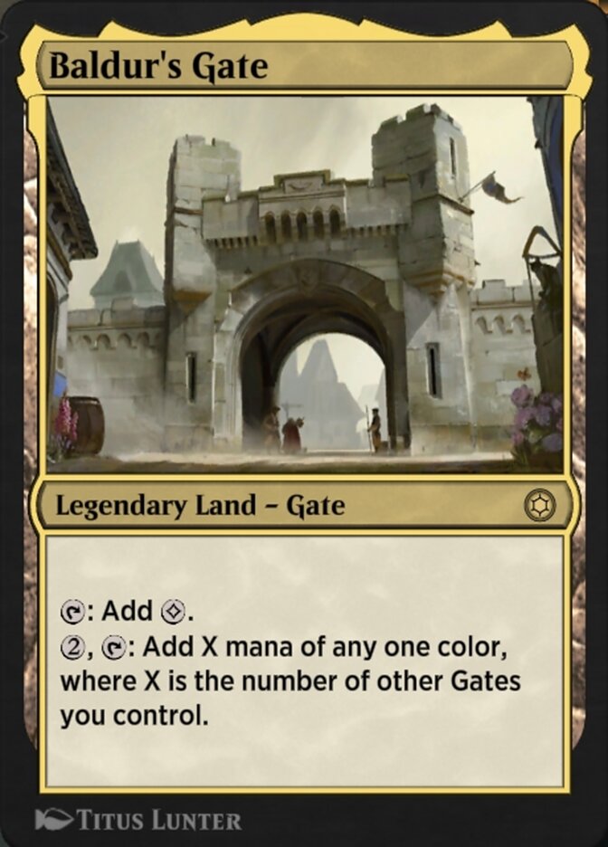 Baldur's Gate HBG-266 Alchemy Horizons: Baldur's Gate Magic card