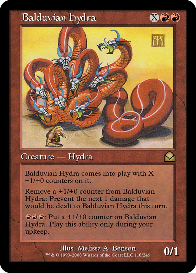 Balduvian Hydra ME2-118 Masters Edition II Magic card