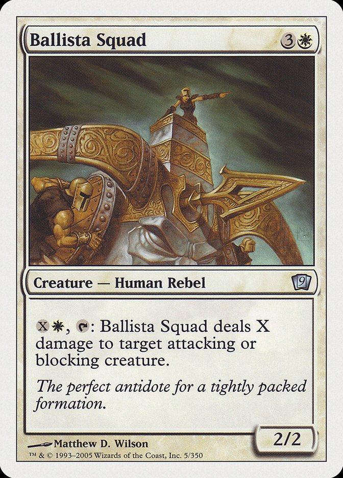 Ballista Squad 9ED-5 Ninth Edition Magic card