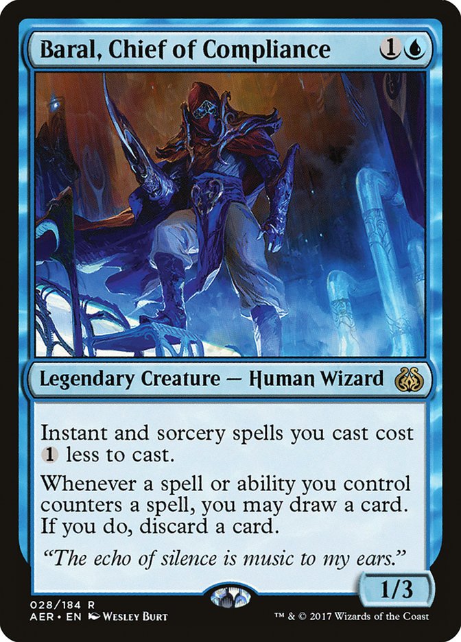 Baral, Chief of Compliance AER-28 Aether Revolt Magic card