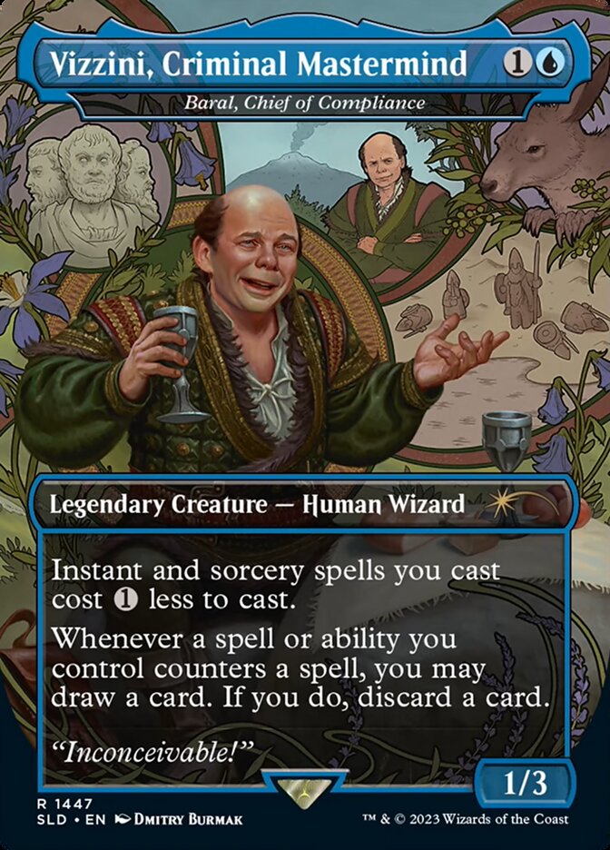 Baral, Chief of Compliance SLD-1447 Secret Lair Drop Magic card