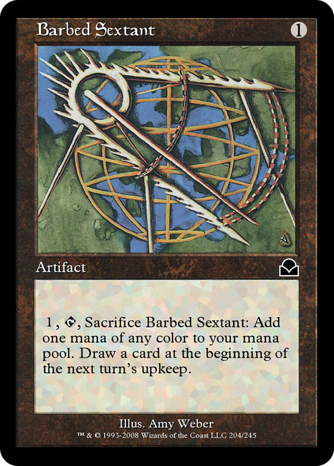 Barbed Sextant ME2-204 Masters Edition II Magic card