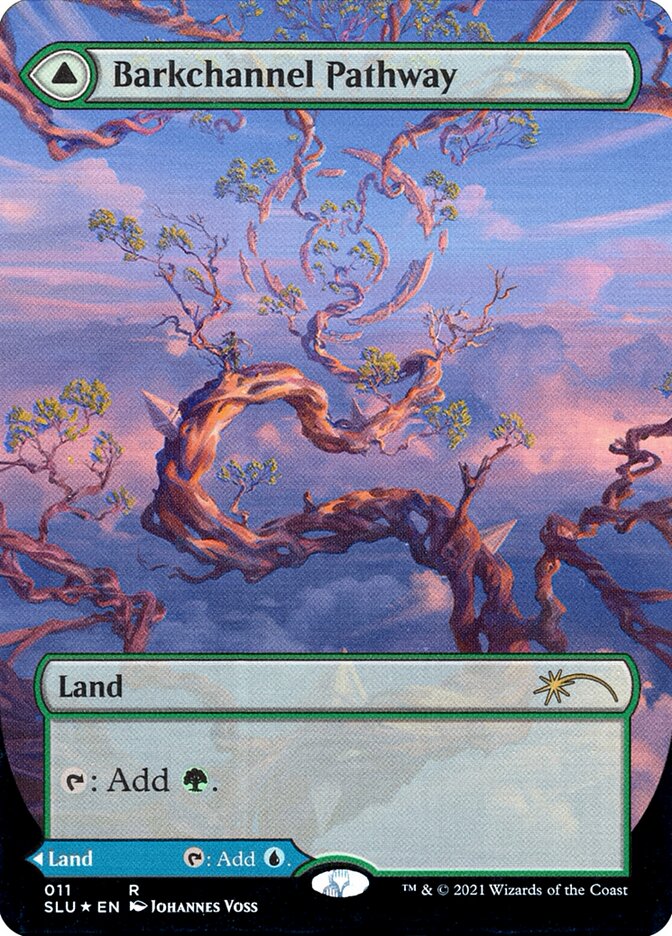 Barkchannel Pathway // Tidechannel Pathway SLU-11 Secret Lair: Ultimate Edition Magic card