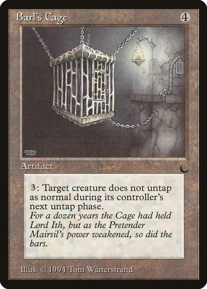 Barl's Cage DRK-96 The Dark Magic card