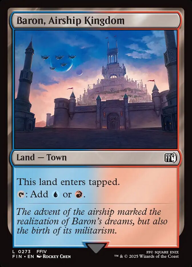 Baron, Airship Kingdom FIN-273 Final Fantasy Magic card