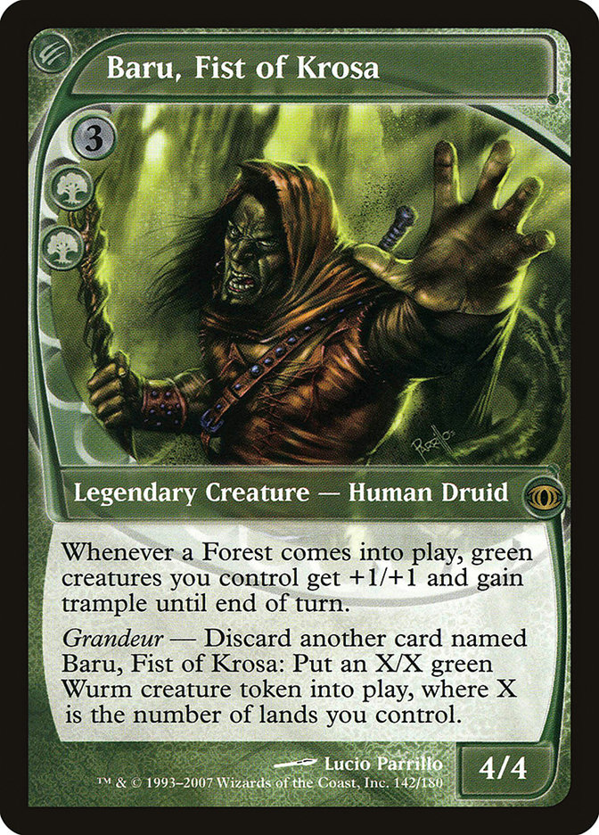 Baru, Fist of Krosa FUT-142 Future Sight Magic card