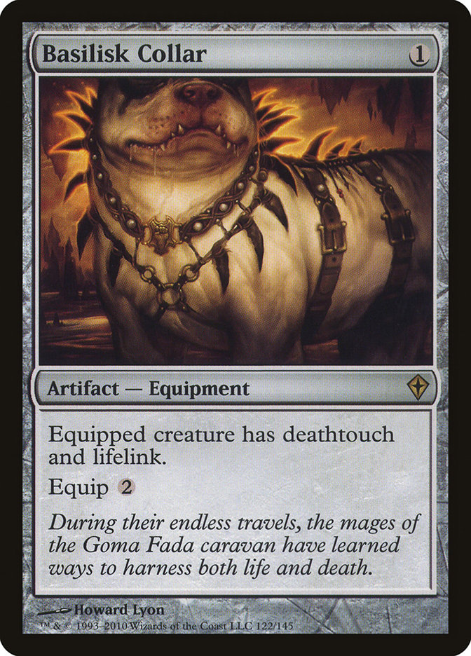 Basilisk Collar WWK-122 Worldwake Magic card