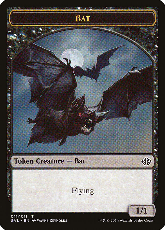 Bat TGVL-11 Duel Decks Anthology: Garruk vs. Liliana Tokens Magic card