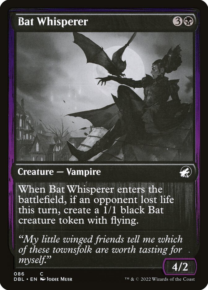 Bat Whisperer DBL-86 Innistrad: Double Feature Magic card