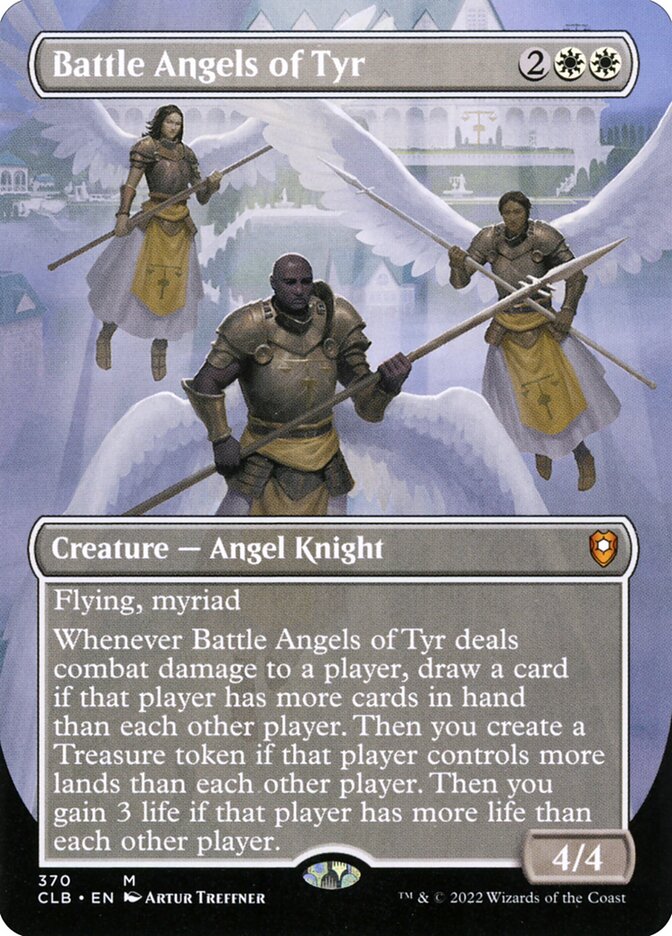 Battle Angels of Tyr CLB-370 Commander Legends: Battle for Baldur's Gate Magic card