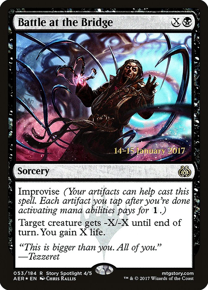 Battle at the Bridge PAER-53S Aether Revolt Promos Magic card