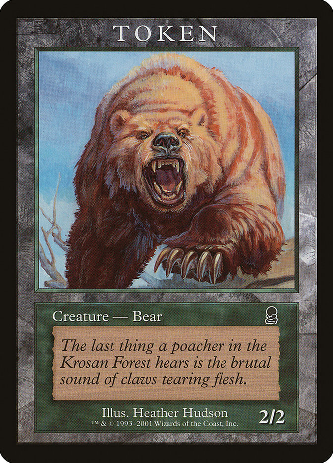 Bear MPR-7 Magic Player Rewards 2001 Magic card